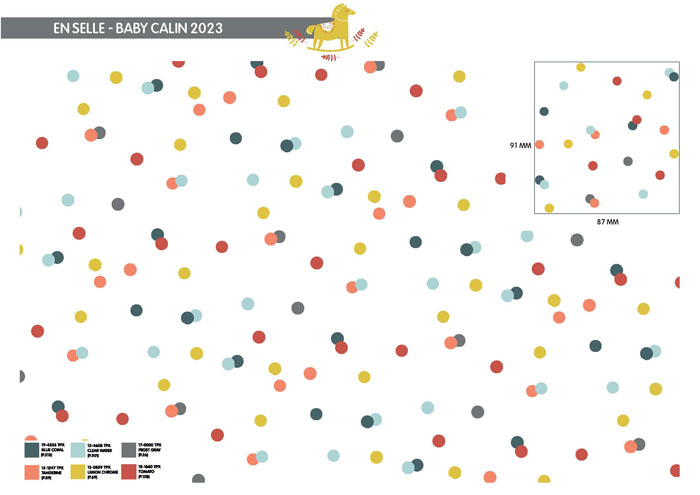  Graphisme Baby Calin En Selle Motif 1 
