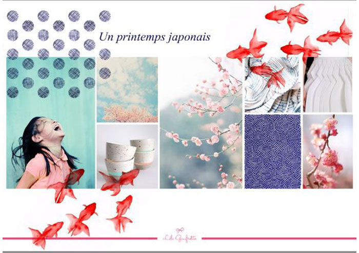  Thème Filles un Printemps Japonais 